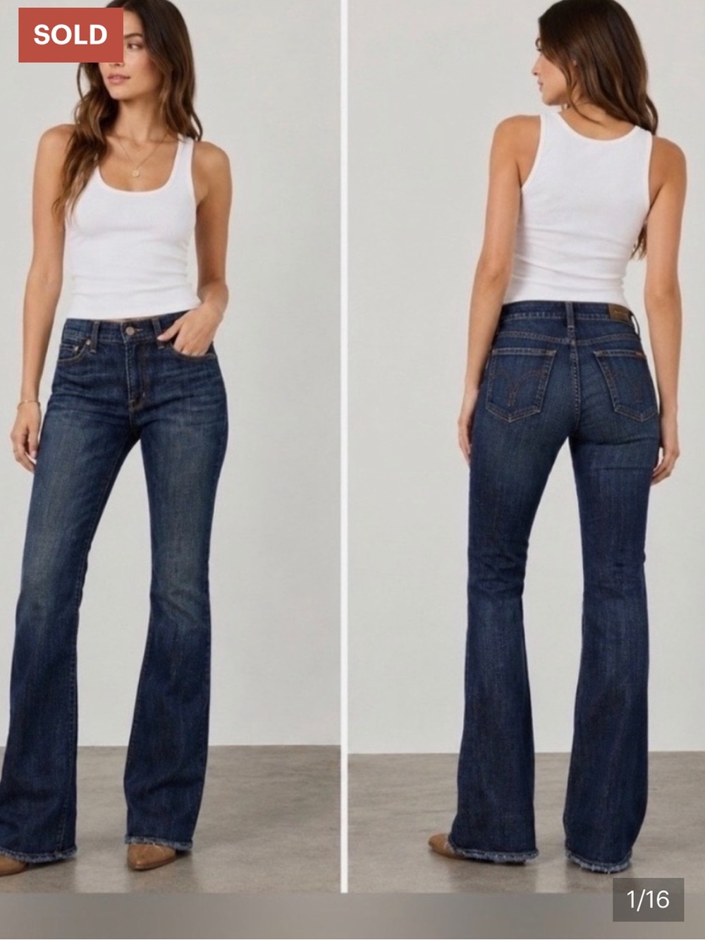 Citizens of Humanity Amber High Rise Bootcut Stretch Jeans Size 28